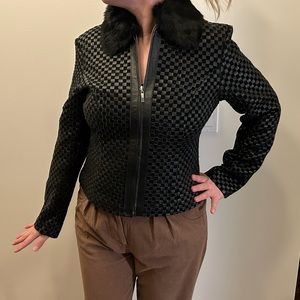 Marvin Richards genuine leather jacket